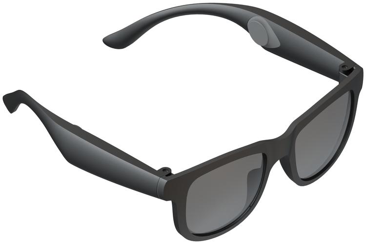 本外观设计产品的名称:带有立体声骨传导蓝牙耳机的vr眼镜.2.